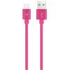 W Wonder Full Power - Cavo USB-A a Lightning da 2 m, Colore: Rosa