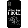 Physics Science Humor Quantum Mechanics Custodia per iPhone X/XS Questo è il modo in cui lancio formula fisica Insegnante di scienze Matematica Nerd
