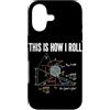 Physics Science Humor Quantum Mechanics Custodia per iPhone 17 Questo è il modo in cui lancio formula fisica Insegnante di scienze Matematica Nerd