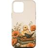 Duckling Book Garden Custodia per iPhone 12 mini Anatroccolo Lettura Libri Floral Cottagecore Book Lover