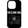Physics Science Humor Quantum Mechanics Custodia per iPhone 14 Pro Questo è il modo in cui lancio formula fisica Insegnante di scienze Matematica Nerd