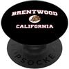 Brentwood CA Souvenirs & Gifts by DV8sTe Brentwood California (California) PopSockets PopGrip Adesivo