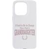 Granddaughter Girl Dad Humor Tees Custodia per iPhone 15 Pro Ho usato per essere in carica poi ho avuto una nipote Tee 2