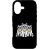 Cool 3 Hip Hop Trio Street Gold Chain Fu Custodia per iPhone 17 Raccoon Rap Old School Retro Streetwear anni '80 '90 Tre