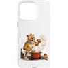 Timowo Studio Custodia per iPhone 15 Pro Max Tigre Dai Denti A Sciabola In Cucina