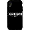 Urban Area Code Streetwear Supply Custodia per iPhone X/XS South Central 323 Codice area Urban Grunge Streetwear
