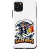 Finance Fun Custodia per iPhone 11 Pro Max Cavalcando l'onda delle vendite