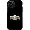 Cool 3 Hip Hop Trio Street Gold Chain Fu Custodia per iPhone 11 Pro Blobfish Rap Old School Retro Streetwear anni '80 '90 Tre