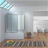 KAMALU Box doccia per vasca 170x80cm P2000S