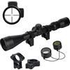 FOCUHUNTER Mirino 3-9X40mm Ottica Tattica Mirino per cecchino Impermeabile e Antiurto per la Caccia, con Supporti ferroviari Picatinny gratuiti
