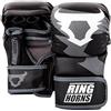 VENUM Ringhorns Venum Charger, Guanti Sparring da MMA Unisex Adulto, Nero, L/XL