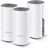 TP-LINK ACCESS POINT AC1200 MESH DUAL BAND 867/300MBPS 2P 10/100 3 UNIT - DECO E4(3-PACK)