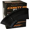 Continental Compact Tube Hermetic Plus, Camere d'Aria Unisex Adulto, Nero, 32/47-406/451