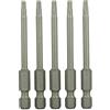 DeWalt, DT7291, QZ, Puntas para tornillos Torx, 70 mm longitud,