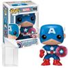 Funko Capitan America con scudo Photon 75° anniversario (Capitan America) Funko Pop! Figurina in vinile