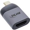 InLine Convertitore display USB InLine® 64106H InLine®, da USB Tipo-C maschio a HDMI femmina (modalità DP Alt), 4K2K