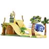 Famosa IN GIRO PER LA giungla PLAYSET GARA CON SALTO + 2 PERSONAGGI FAMOSA 9283