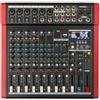 Proel MQ1222X - Mixer Professionale a 12 ingressi con 6 PreAmp Microfonici HQ + 99 FX + modulo Bluetooth/USB per Canto, Live e Karaoke.