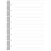 Getvow Confezione da 3 ricariche di carta formato Junior, fogli sfusi A5 per TUL Custom Note-Take System Discbound Notebook Planner Insert, 300 fogli/600 pagine, 100 g/m², 14,7 x 20,3 cm
