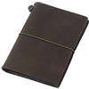 DESIGNPHIL Midori Traveler's Notebook Passport Size Brown PP Marrone
