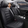 SDKFJ 5 Pezzi Auto Set Coprisedili per Kia Sportage NQ5（2023-2025） Pelle Impermeabile Traspirante Antiscivolo Confortevole Protezione Completa Interno Accessori per Viaggi e Uso Quotidiano,Nero