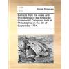 Multiple Contri Extracts from the Votes and Proceedings of the Ameri (Tascabile)