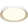 Philips Pebblo UltraEfficient, Plafoniera da soffitto, 10W, 1850lm, Luce Bianca Calda 2700K, 3 scene di luce SceneSwitch, Grado di protezione IP20, Bianca