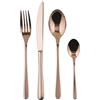 SAMBONET Servizio Posate 24 Pezzi Monoblocco Taste Pvd Rame
