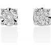 Miluna Orecchini Donna Miluna Oro Bianco 18kt Diamanti ERD3364