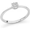 Miluna Anello Donna Miluna Oro Bianco 18kt Diamanti LID4205