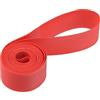 X AUTOHAUX 24 pollici bici bici ruota cerchio striscia cerchio nastro fodera tubo interno fascia di protezione PVC rosso coppia