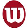 Wilson Pennarello Logo, Stencil W, Per racchette da tennis, Rosso, X0015 MP