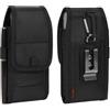 KENOBE Porta Cellulare da Cintura, compatibile con iPhone 17 16 15 Pro Max, per Samsung Galaxy A17 A56 A55 A36 A26 S25 S24 S23, (Dimensione interiore 16,7 x 7,8 x 1,2 cm)