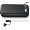 VkingMoR Altoparlanti per computer USB-A/USB-C per PC desktop, mini soundbar portatile cablato per monitor con suono stereo e bassi migliorati, altoparlanti per computer desktop, PC, smartphone, tablet con
