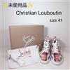 Christian Louboutin Rantus Orlato Check High Top Sneakers 41 US 8 Uomo 060763d