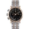 Breil Orologio UOMO LIL TRIBE quadrante BI-COLORE NERO movimento CRONOGRAFO QUARZO e BRACCIALE ACCIAIO COLORATO ARGENTO EW0470
