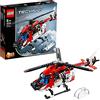 LEGO Technic Elicottero di Salvataggio, Velivolo di Soccorso Giocattolo 2 in 1, Set da Costruzione per Bambini e Bambine dagli 8 Anni in su, 42092