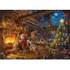 Schmidt Spiele 59494 - Puzzle Thomas Kinkade, Babbo Natale e i suoi gnomi, edizione limitata, 1000 pezzi, multicolore