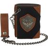 Bioworld Zelda Videogiochi Hylian Shield PU e Canvas Portafoglio