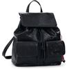 Desigual zaino per il tempo libero Paladio Prisa Mini Backpack Black nero