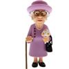 MINIX Queen Elizabeth II Figura Statua Regina Elisabetta II | The Royal Family - Altezza 12cm