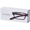 Occhiali da Lettura Glassio Cupertino Colore Tortoise Gradazione +2,0 1 pz