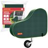 GADLANE Copertura per gancio di traino con cinghia, impermeabile, 62 cm x 90 cm, in nylon resistente, per la maggior parte delle roulotte/rimorchi (Verde)
