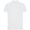 SUN68 Uomo Polo in Piquet Tecnico Colore Bianco