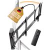 EasyLife Supporto da Parete per TV Elettrico e Orientabile Fino a 170°, Supporto