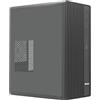 Nuwo Opal ZK450 | Case PC Compatto MicroATX | Alimentatore 500W | Case PC Desktop Office Mini Tower mATX | USB 3.0 | Nero