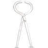 Equine Care Tester per zoccoli per cavalli, 33 cm, in acciaio al cromo vanadio
