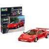 REVELL RV67730 LAMBORGHINI COUNTACH LP500S MODEL SET KIT 1:24 Modellino