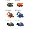 F-toys Potente Costruzione Squad Caramelle Toy 10Pack Scatola Giappone Ufficiale