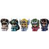Set Saint Seiya Machiboke 5 Figure Cavalieri dello Zodiaco Bandai Gashapon